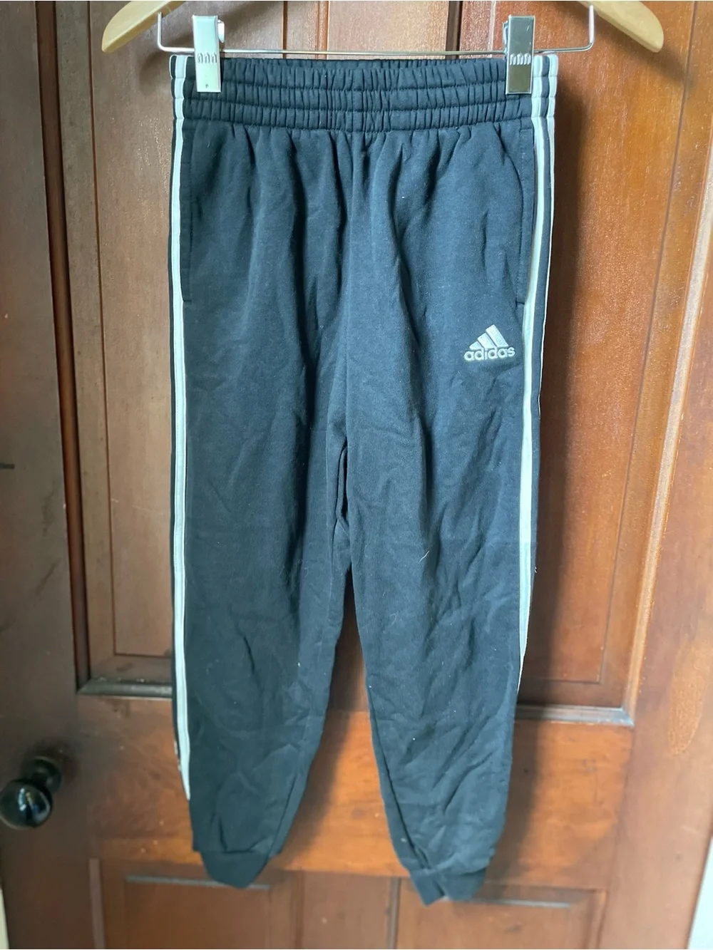 adidas boys medium 10-12 black sweatpants